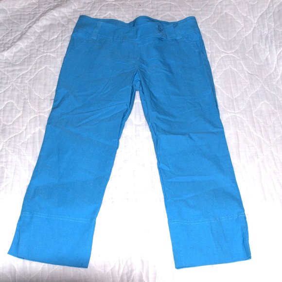 Ponny Tail Blue Boot Cut Pants Size XL - Picture 1 of 3